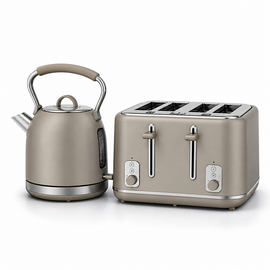Clunek Breakfast Set — Kettle & Toaster