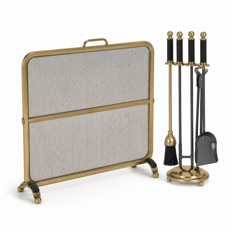 Domov Hearth Set — Screen & Companion