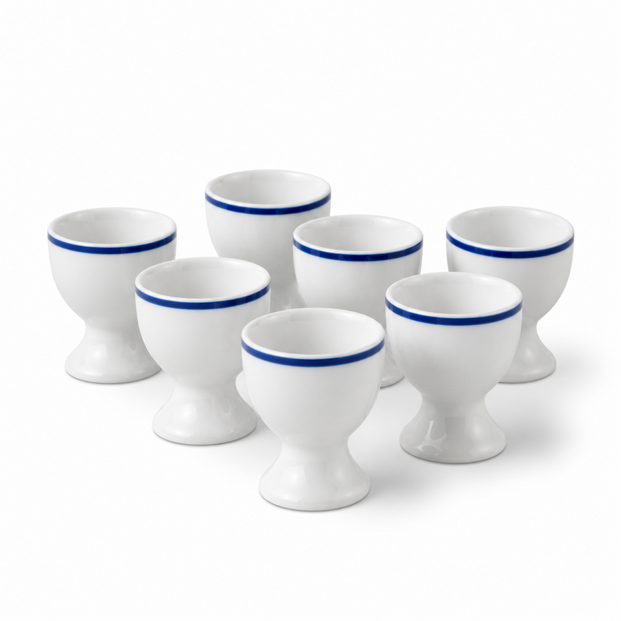 Egg Cups — Cobalt Set of 6