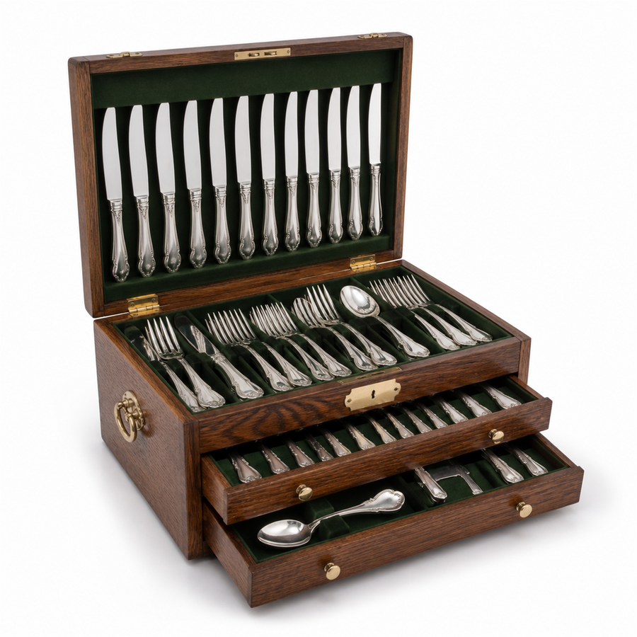 Fajans Canteen for 6 — 44 Pieces