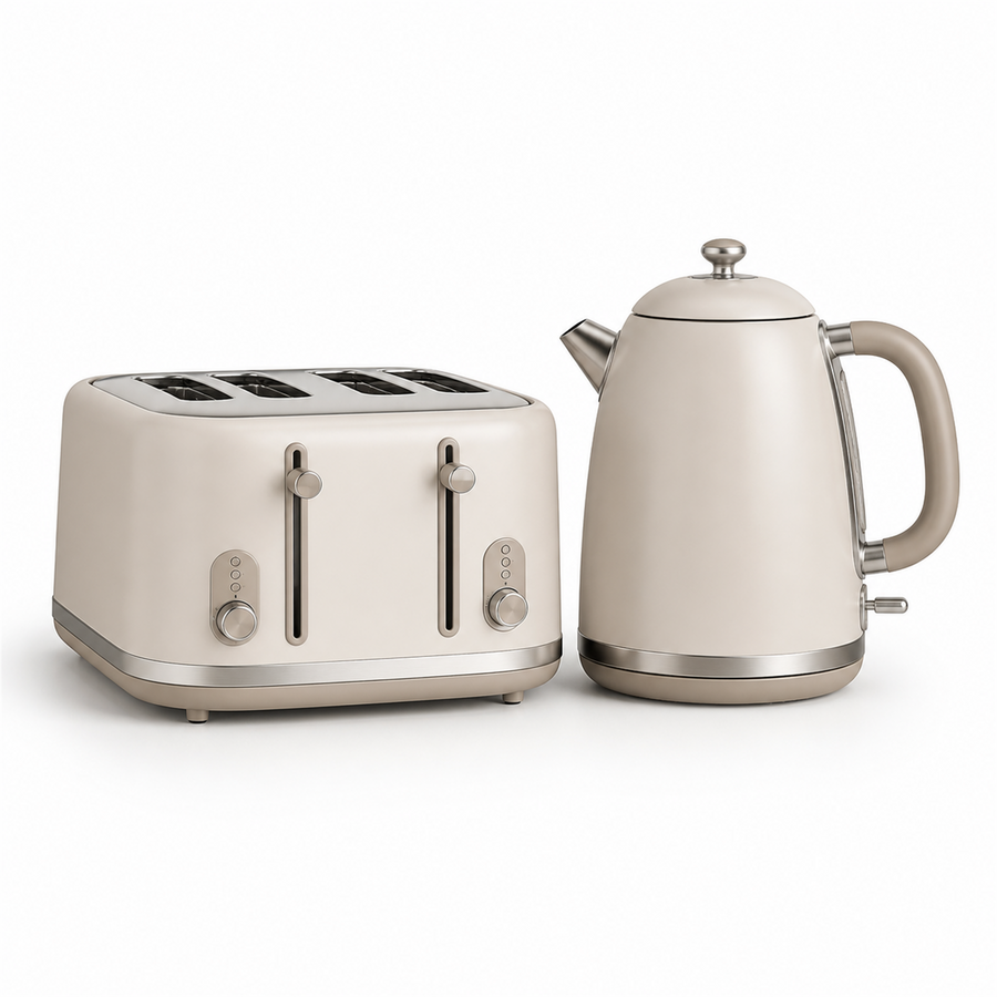 Hostina Breakfast Set — Kettle & Toaster