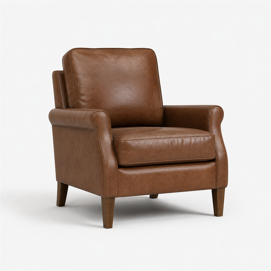 Hromnice Reading Chair — Leather