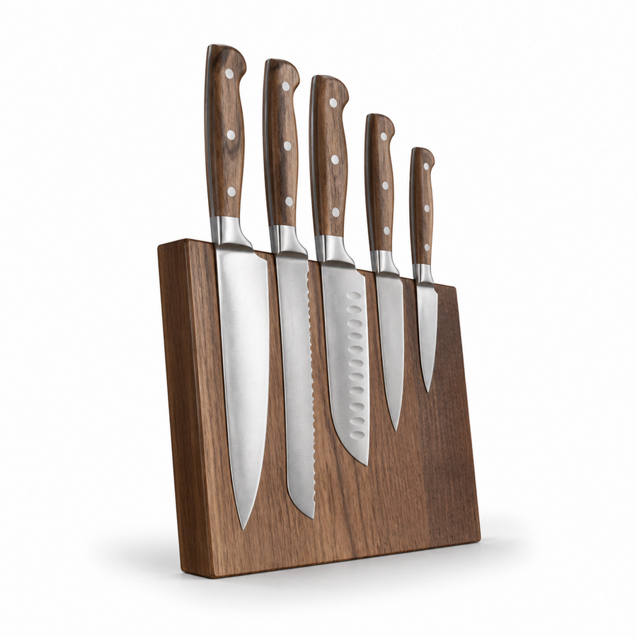 Jizba Knife Suite — 5 + Block