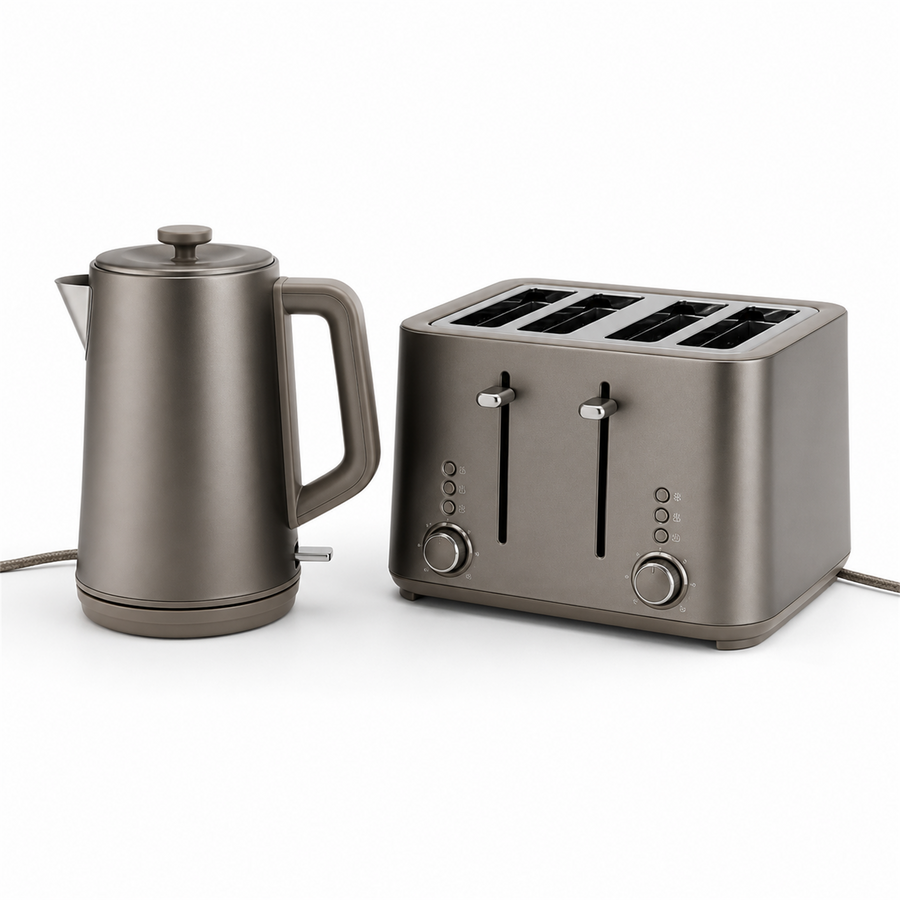 Komora Breakfast Set — Kettle & Toaster