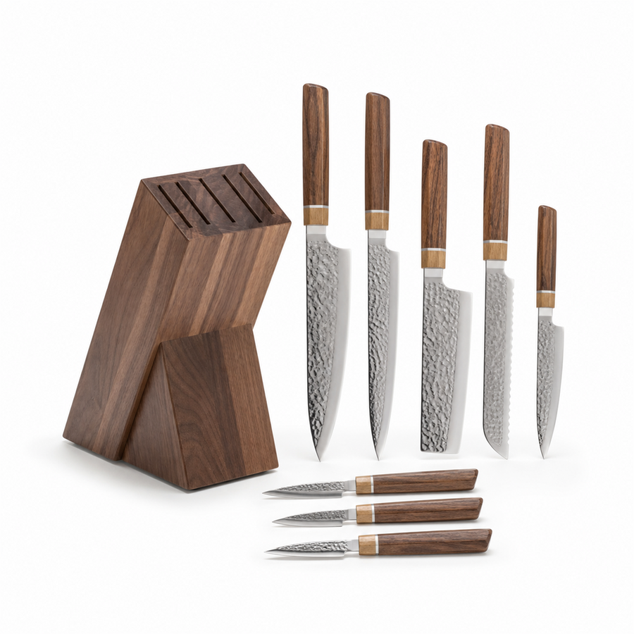 Konvice Knife Suite — 9 + Block