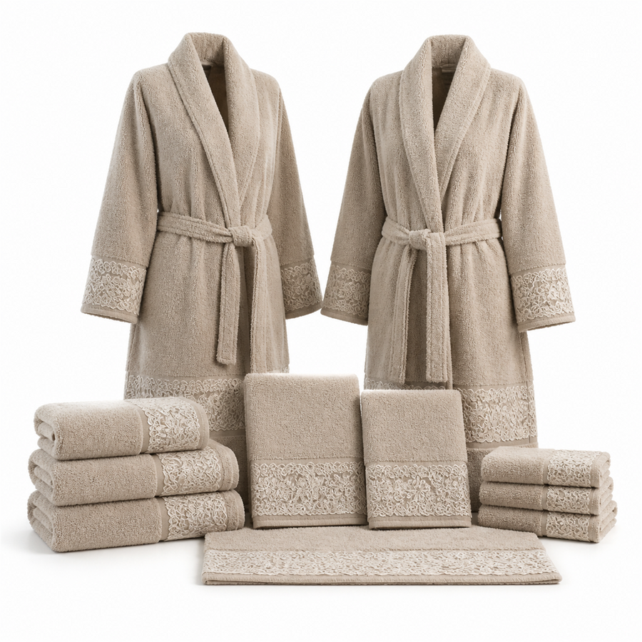 Krajka Bath Collection — Pair
