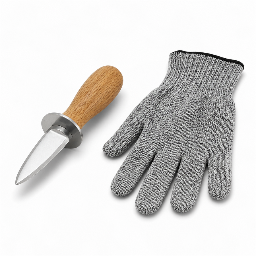 Oyster Knife & Glove