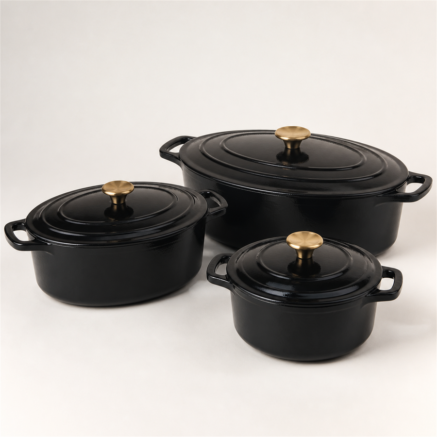 Poledne Cocotte Ensemble — 3 Pieces
