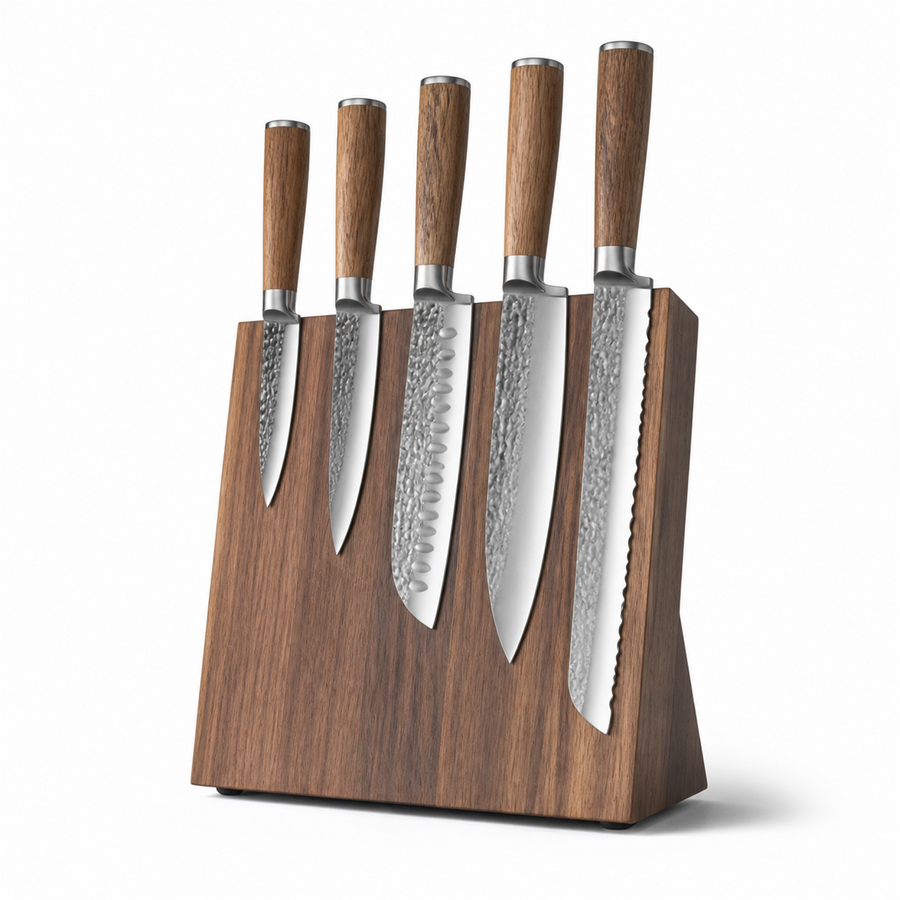 Posezeni Knife Suite — 5 + Block