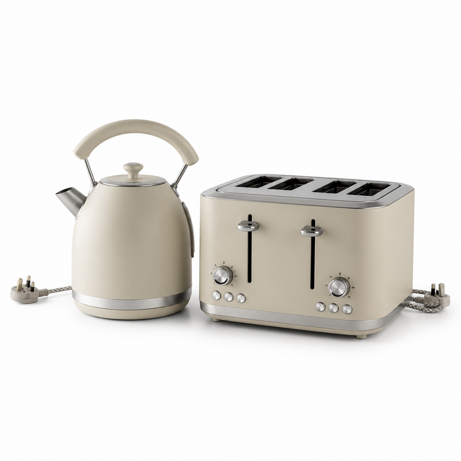 Pradeno Breakfast Set — Kettle & Toaster