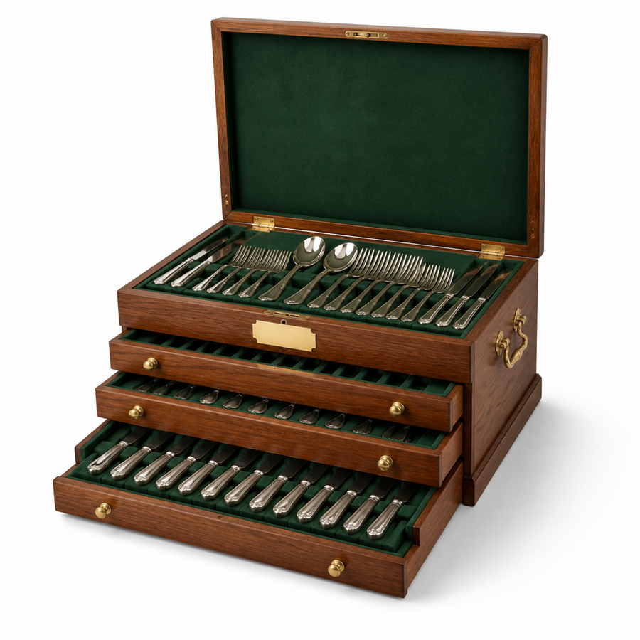 Recamier Canteen for 6 — 44 Pieces