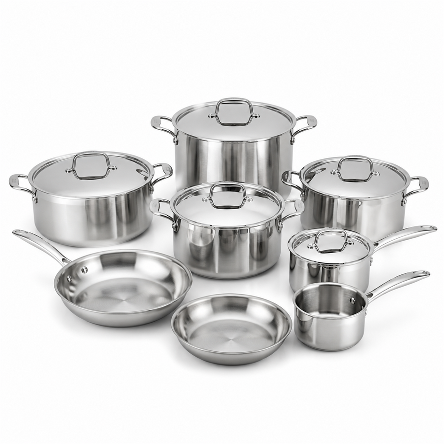 Saliera Clad Set — 12 Pieces
