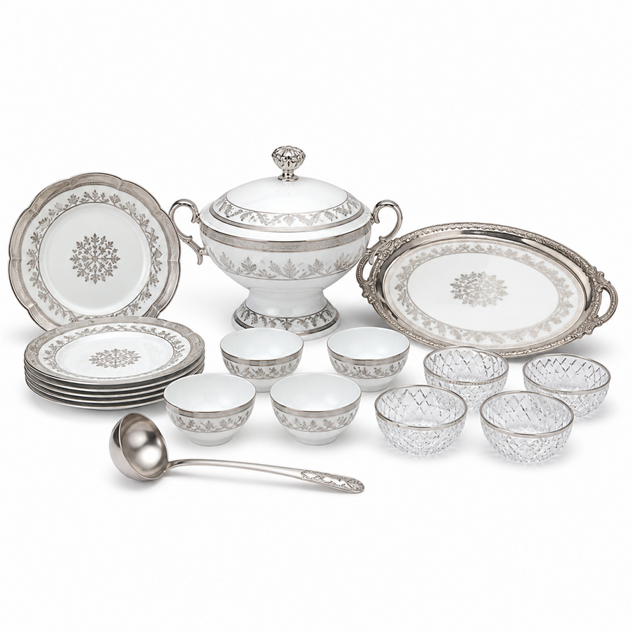 Sgrafito Serving Collection — Banquet