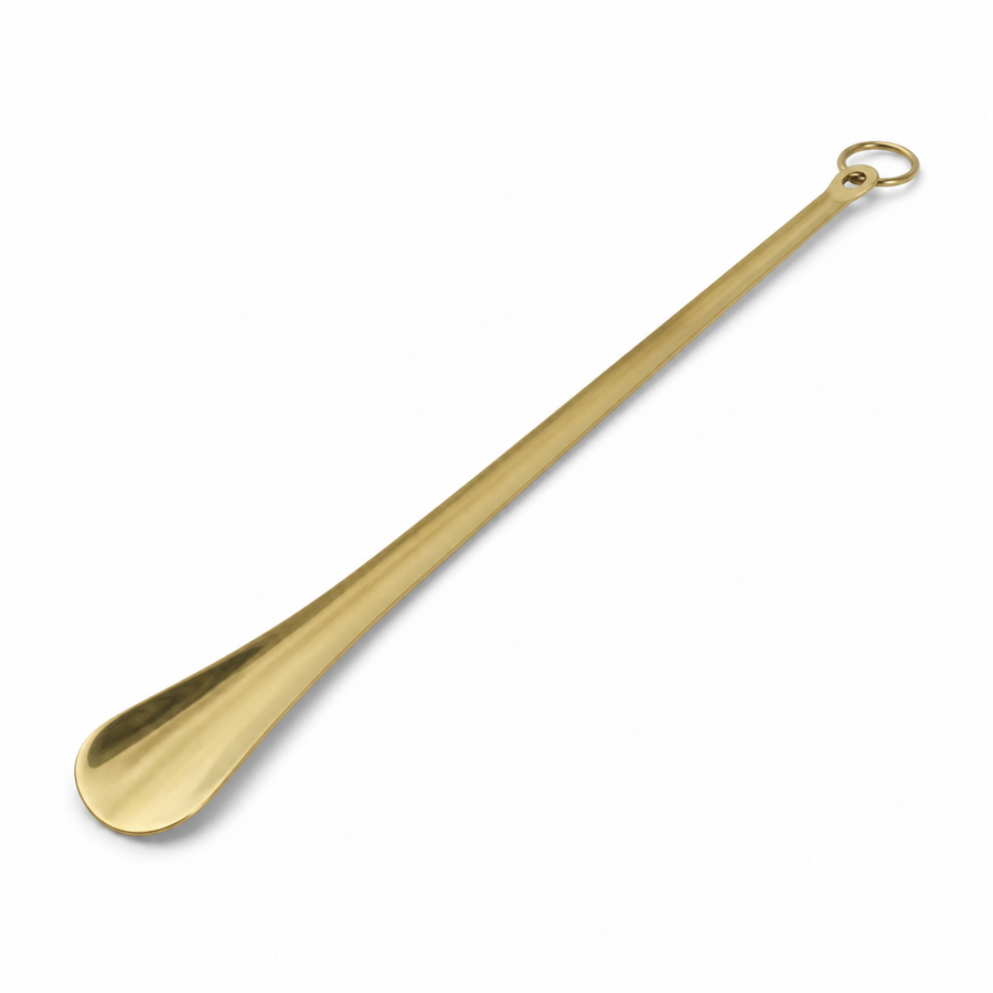 Shoe Horn — Brass Long