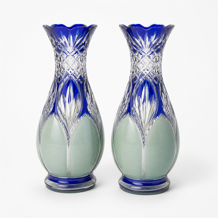 Stribro Vase Pair — Gallery 40