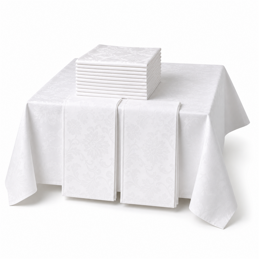 Svetnice Table Trousseau for 12 — Damask