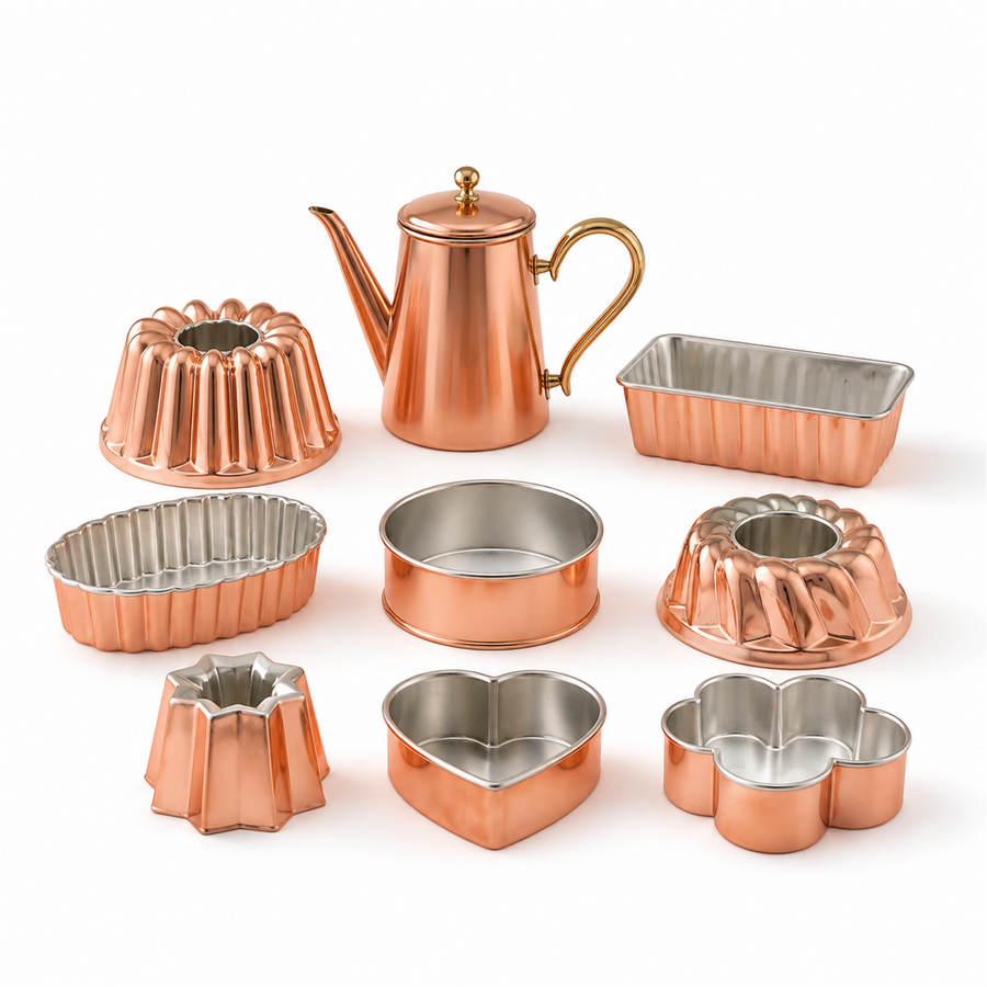 Teiera Patisserie Battery — Copper