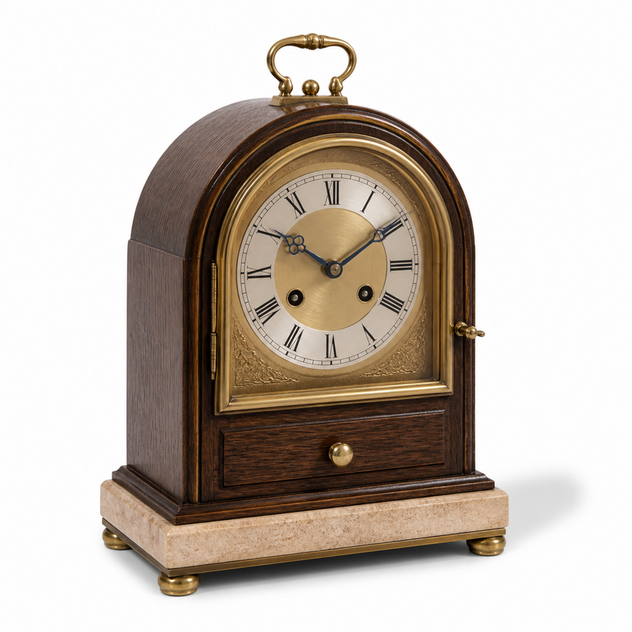 Terakota Mantel Clock — Eight-Day