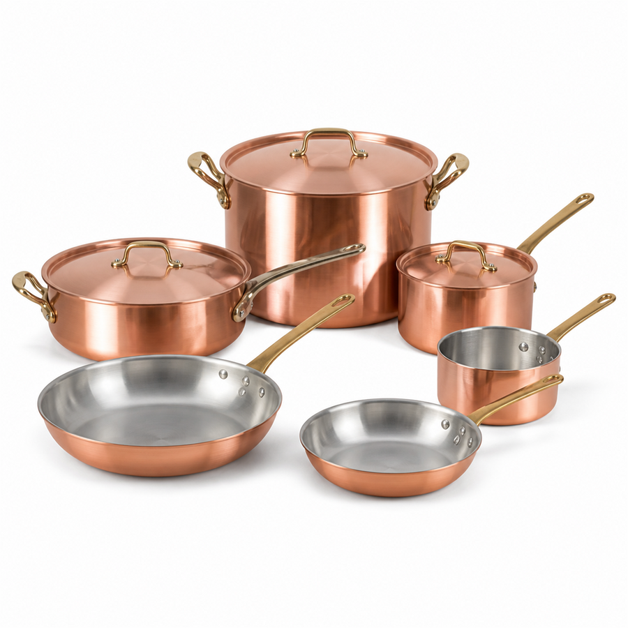 Verriere Copper Battery — 7 Pieces