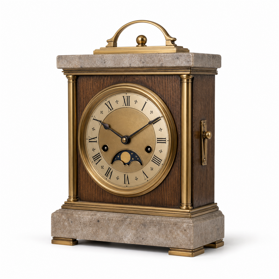 Vlna Mantel Clock — Moonphase