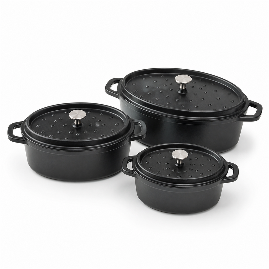 Vyslufka Cocotte Ensemble — 3 Pieces