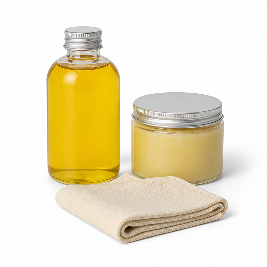 Wood Care Duo — Oil & Wax